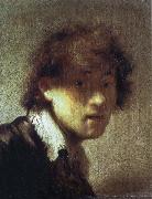 REMBRANDT Harmenszoon van Rijn Self-Portrait as a Young Man china oil painting artist